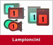 Lampioncino di segnalazione per banco cassa